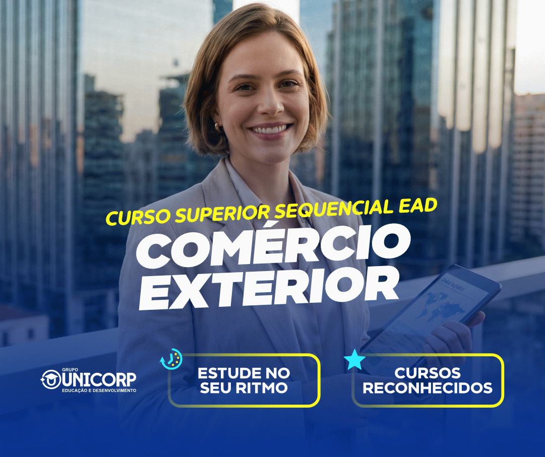 SUPERIOR SEQUENCIAL EM COMÉRCIO EXTERIOR