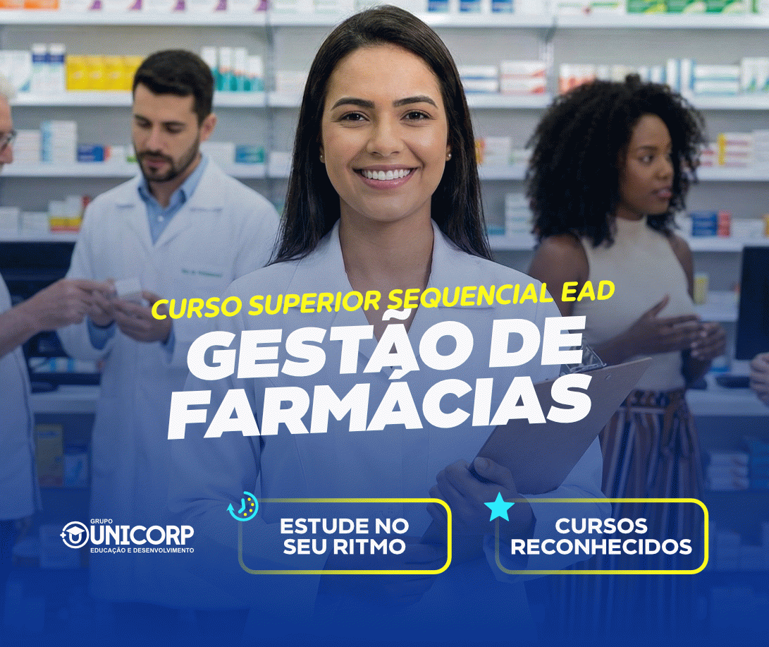 SUPERIOR SEQUENCIAL EM GESTÃO DE FARMÁCIAS