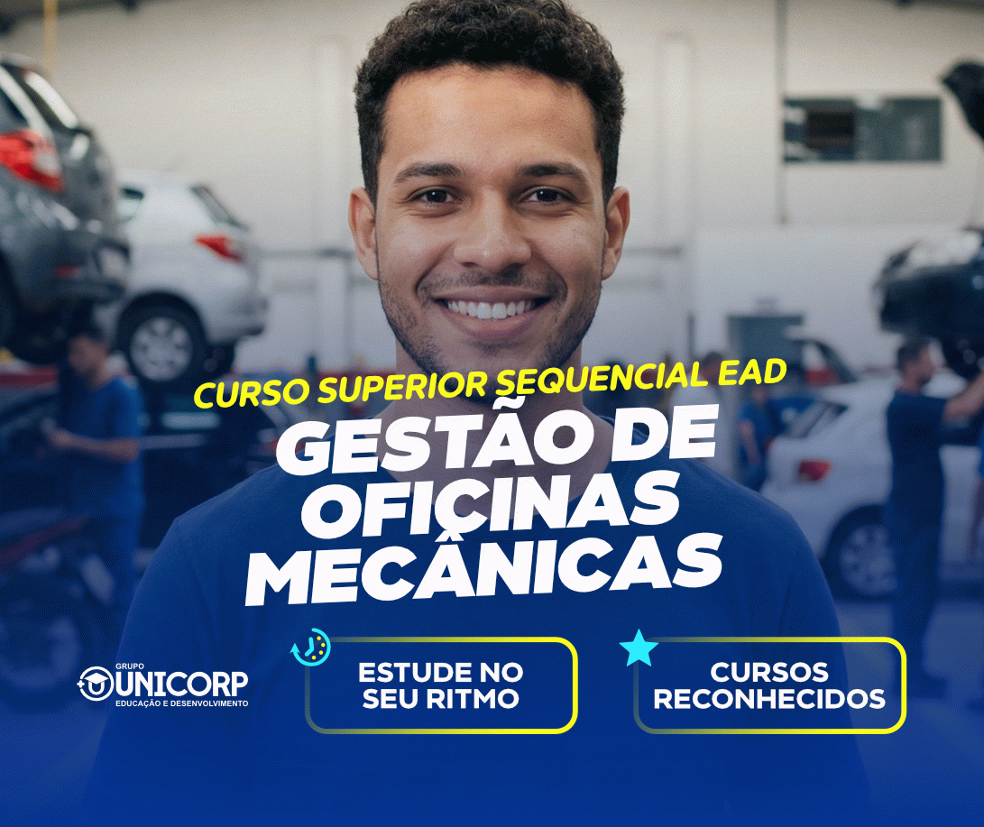 SUPERIOR SEQUENCIAL EM GESTÃO DE OFICINAS MECÂNICAS