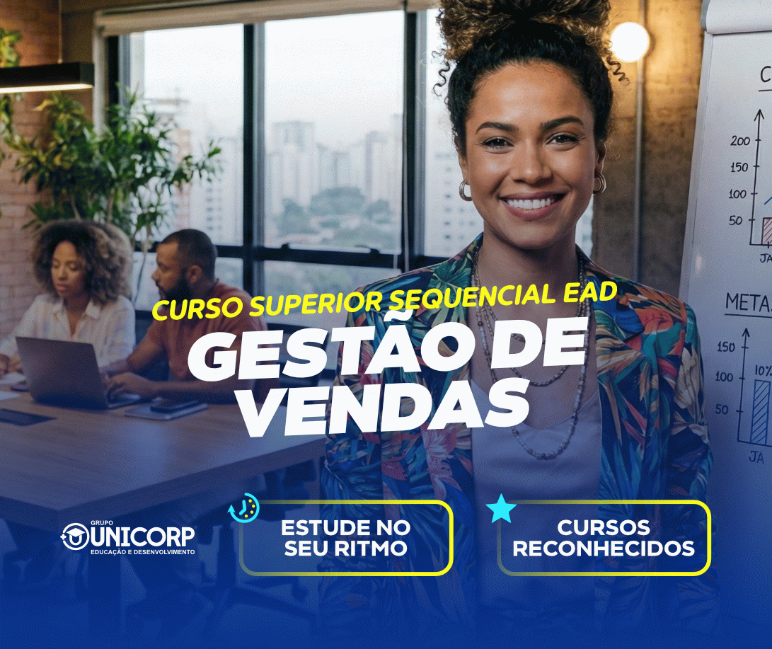 SUPERIOR SEQUENCIAL EM GESTÃO DE VENDAS