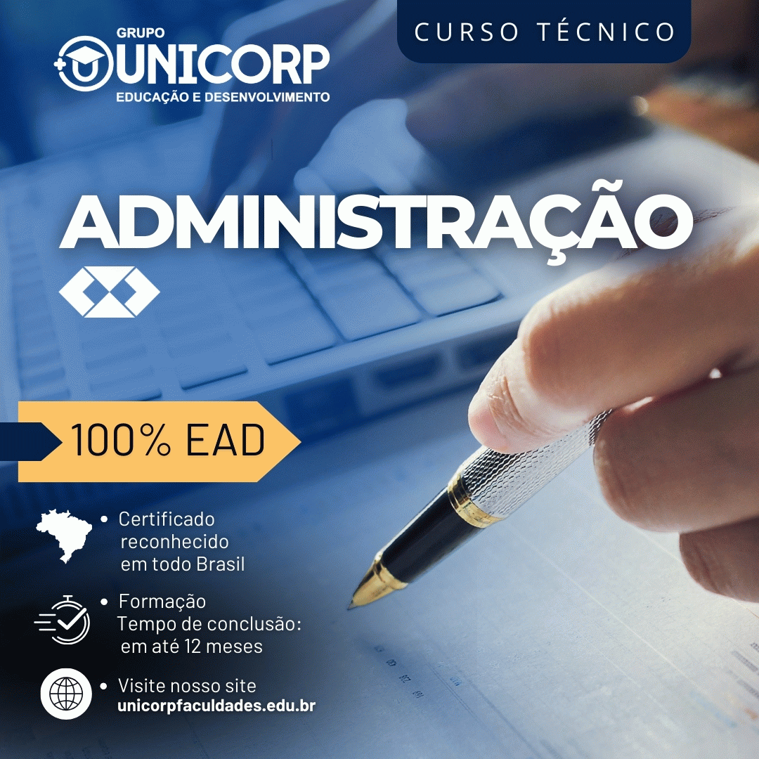 CURSO TÉCNICO EM ADMINISTRAÇÃO