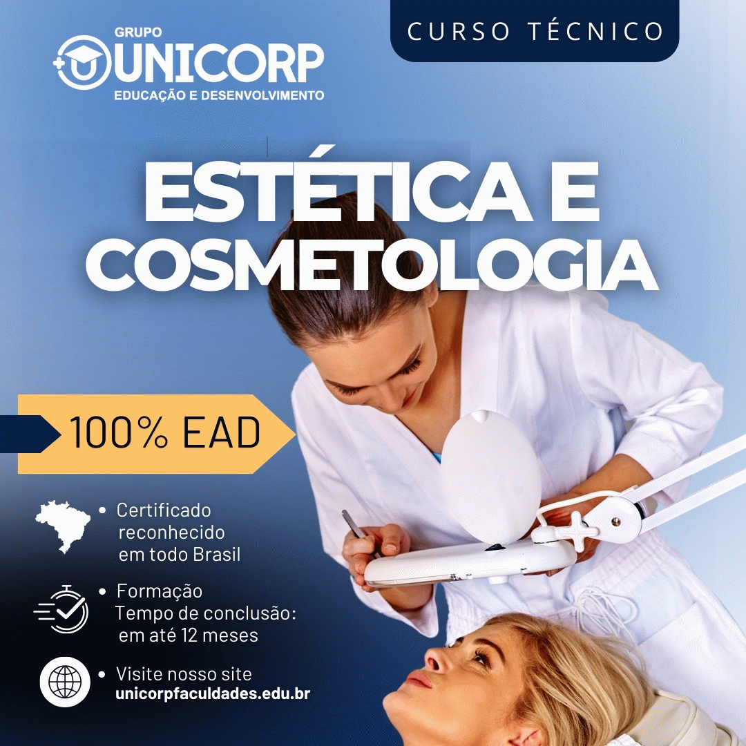 CURSO TÉCNICO EM ESTÉTICA E COSMETOLOGIA