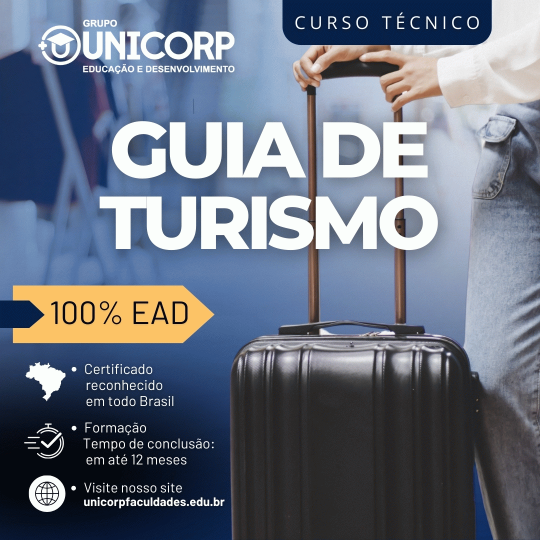 CURSO TÉCNICO EM GUIA DE TURISMO
