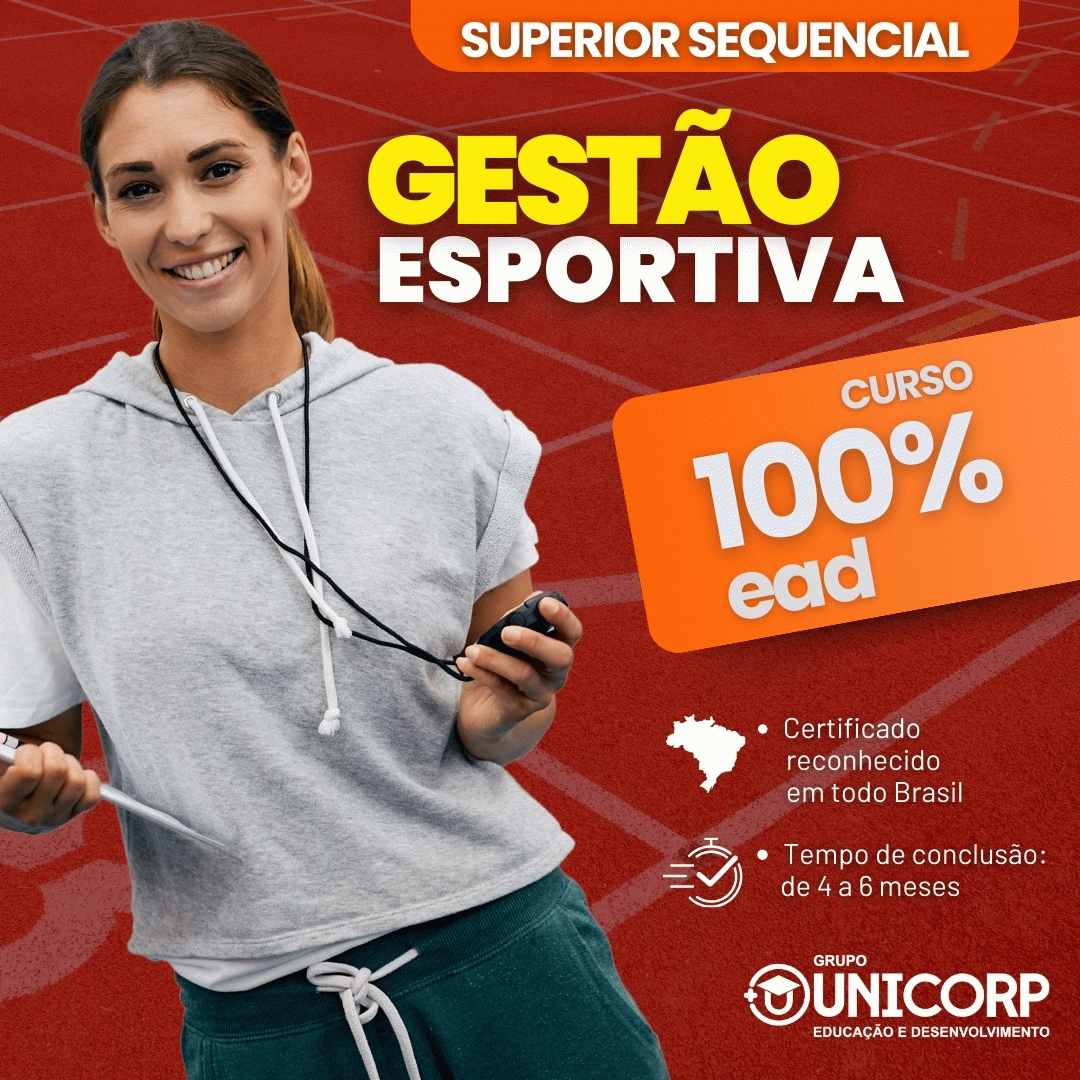 SUPERIOR SEQUENCIAL EM GESTÃO ESPORTIVA