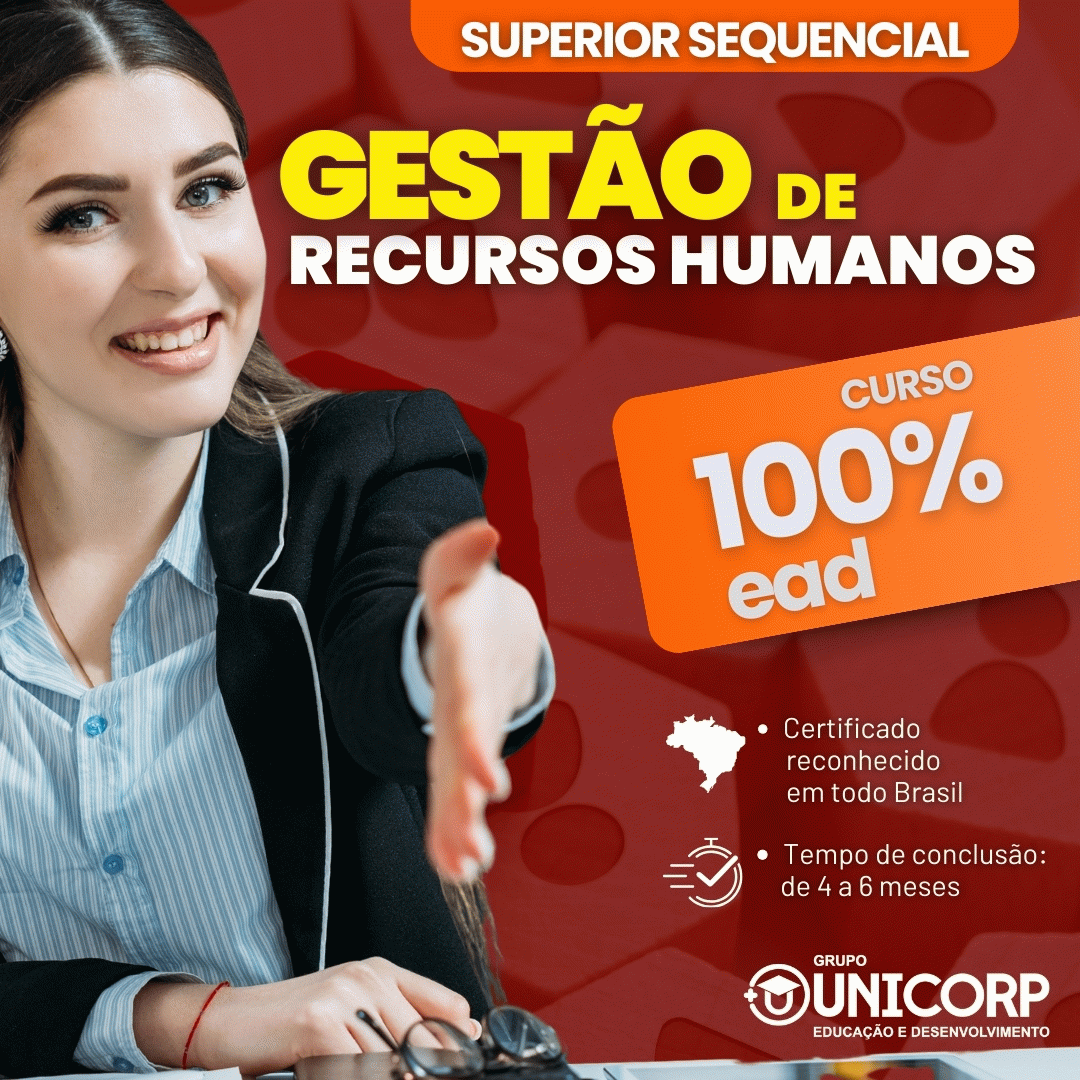 SUPERIOR SEQUENCIAL EM GESTÃO DE RECURSOS HUMANOS